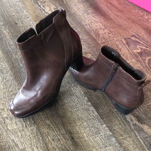 Clark’s Leather Booties